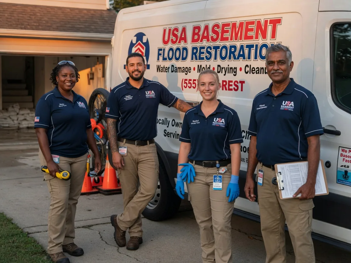Basement Flood Cleanup company in Stanley, WI